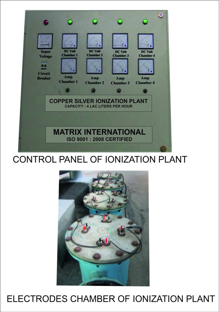 Automatic Copper Silver Ionization Plant, Capacity: 60000 Lph