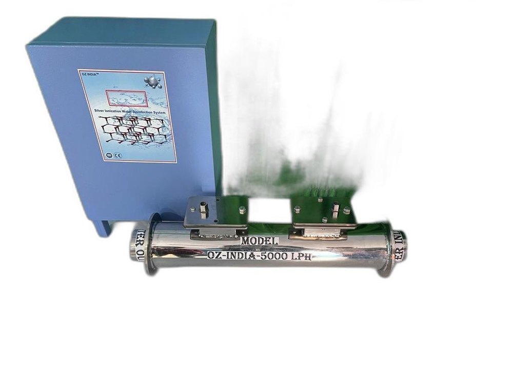 Silver lonization system, For water purification for drinkg, Automatic Water Wosh