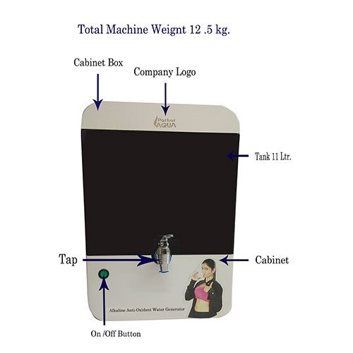 Parkar Aqua Automatic Water Ionizer Machine, Capacity: 11 Litre