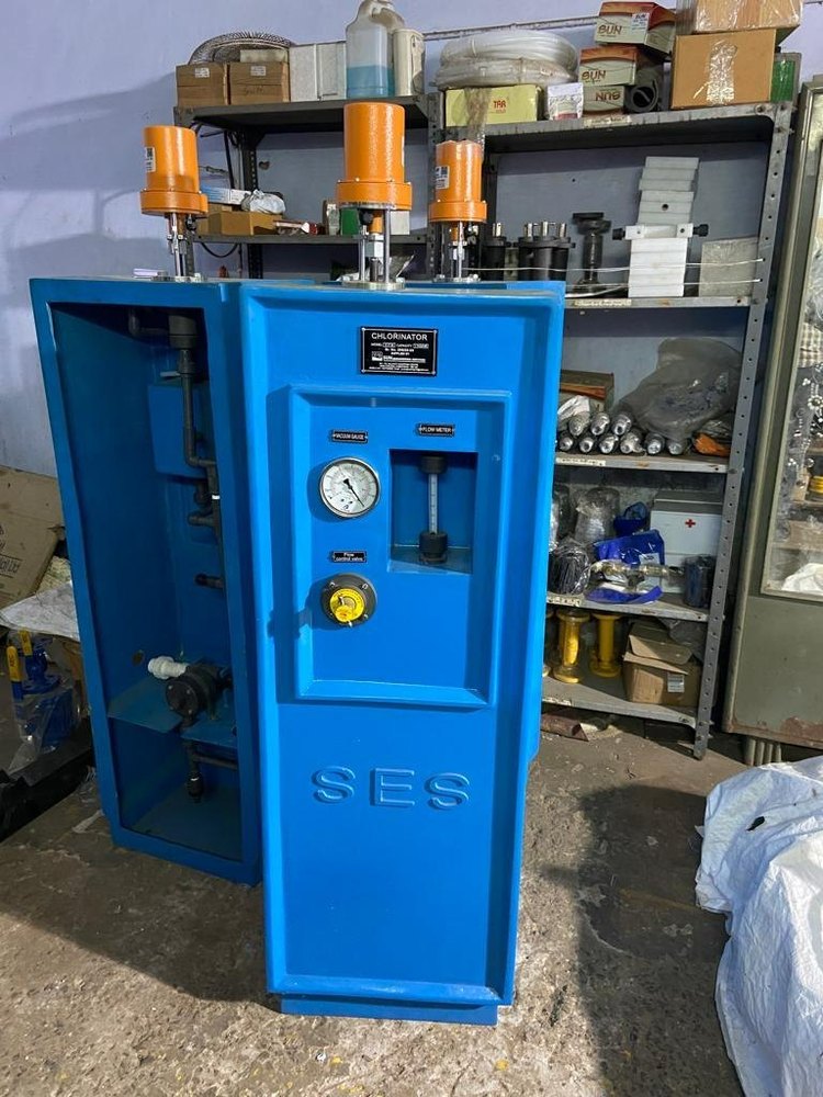 10 KG/HR TO 200 KG/HR Cabinet Type Chlorinator With Auto Flow Control Valve, Chlorine Gas, Model/Type: Fmc 300