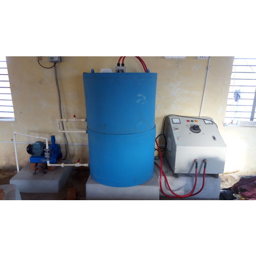 Automatic Electrochlorinator System, Capacity: 1000L Water