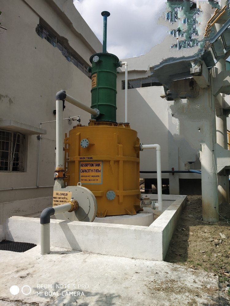 Chlorine Leak Absorption System