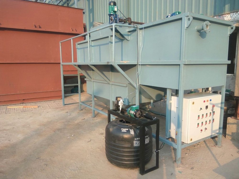 Horizontal Flow Circular Dissolved Air Flotation Units, Dairy industry, 0.75 m