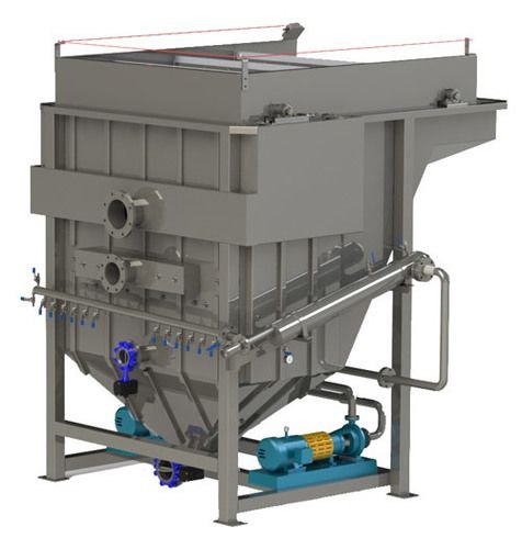 Waste Water Dairy Industry Dissolved Air Flotation Units, 1.5 m, Automation Grade: Semi-Automatic