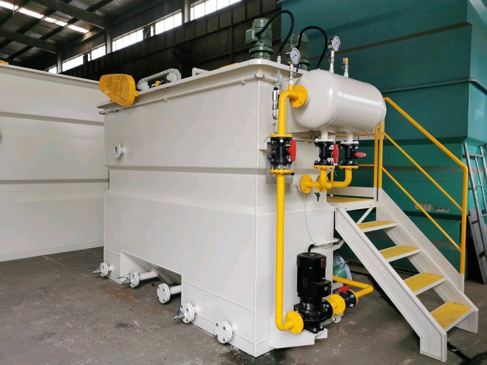 Dairy Industry Horizontal Flow Dissolved Air Flotation Units, Treatment Capacity: 500 m3/hr, 0.5 m