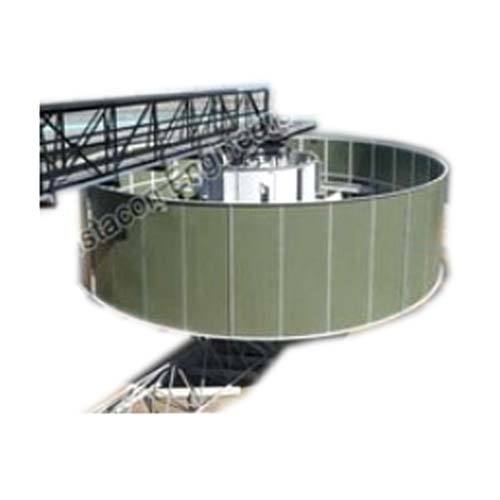 Horizontal Flow Clarifier, Treatment Capacity: 2500 m3/hr, 1m