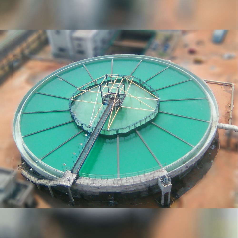 Circular High Rate Solid Contact Clarifier, Chemical/Petroleum Industry