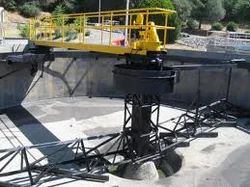 Treatment Capacity: 500 m3/hr Horizontal Flow Secondary Clarifier Mechanism, Dairy Industry