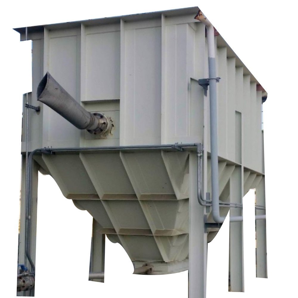 Waste Water Dairy Industry Inclined Plate Clarifier, 1.5 m, Capacity: 50m3/day
