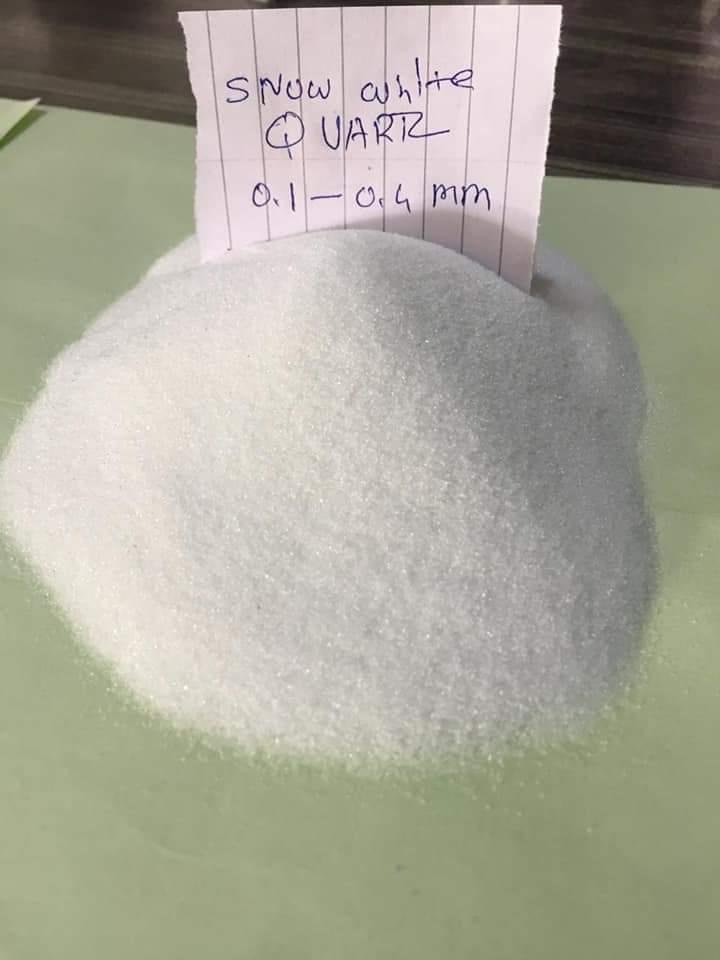 White Silica Sand Granules, Packaging Size: 20 Kg, 50 Kg, Packaging Type: Pp Bag