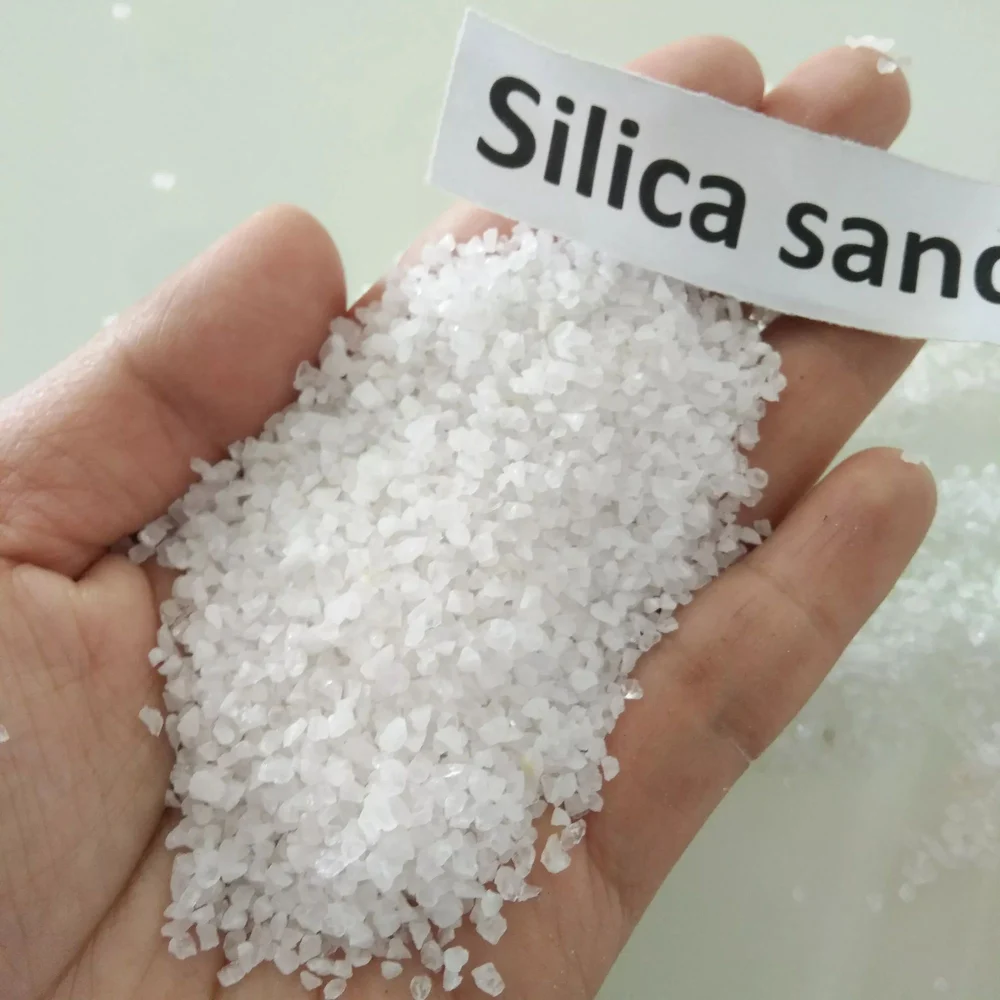 Quartz Silica Sand, Grade: Super Snow White, Packaging Size: 50 Kg