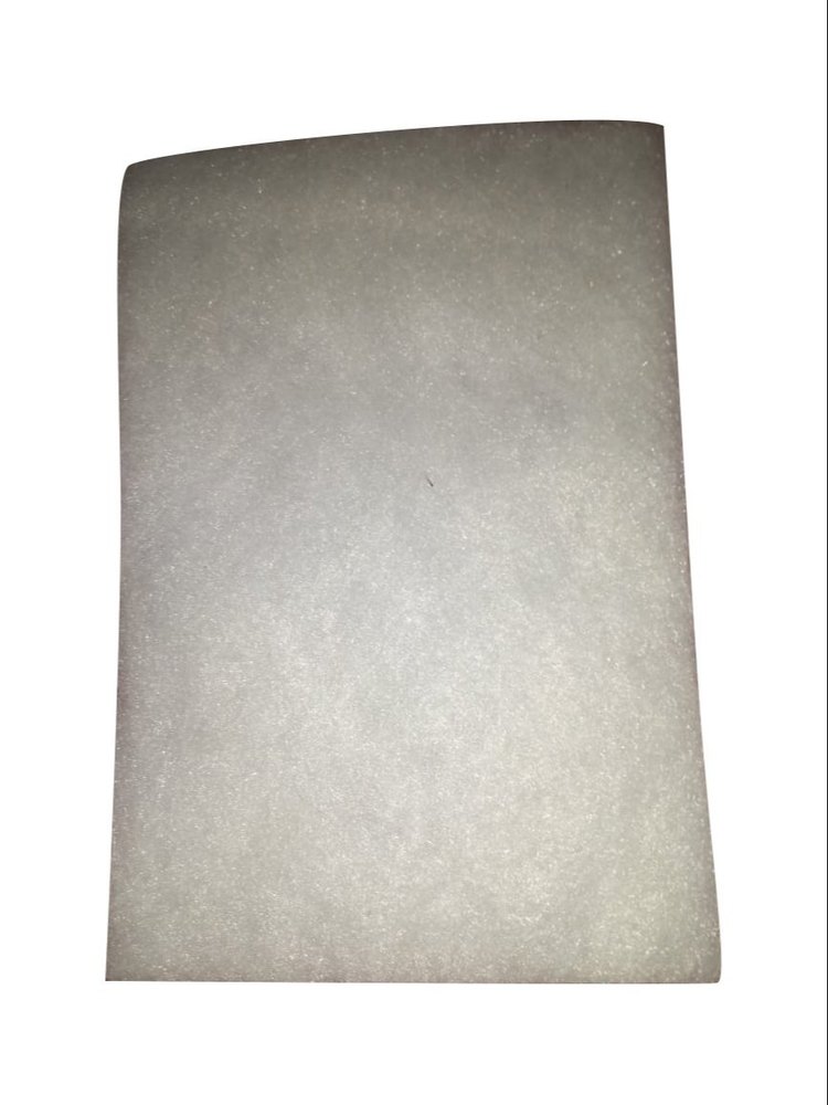 White 250 GSM Non Woven Synthetic Air Filter Media