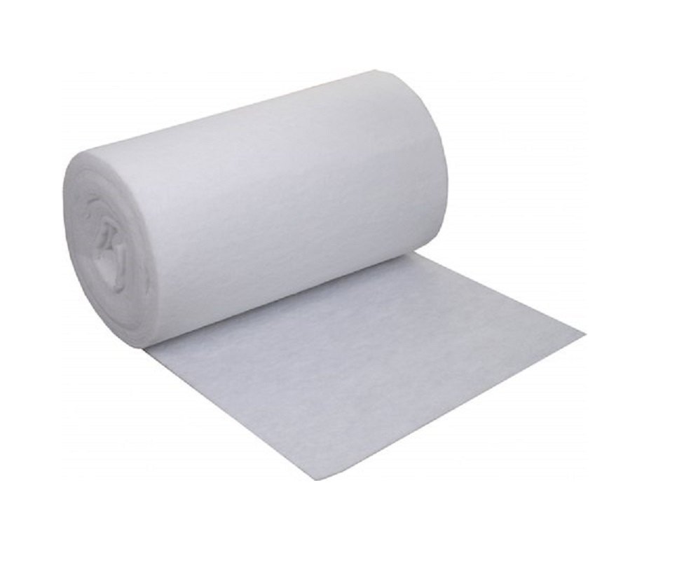 White Synthetic Fiber Non Woven Filtration Fabric, For Air Filter, GSM: 250-300