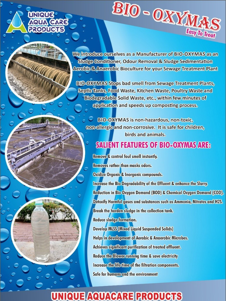 Packaging Size: 1 Kg, 25 Kg Wastewater Treatment Chemical / Sewage Treatment Chemical, Grade Standard: Bio-Tech Grade