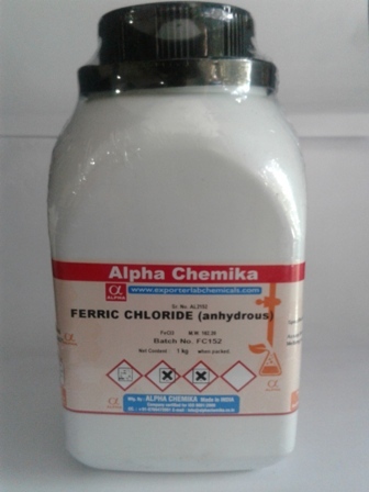 Powder Ferric Chloride, Grade Standard: Reagent Grade, for Laboratory