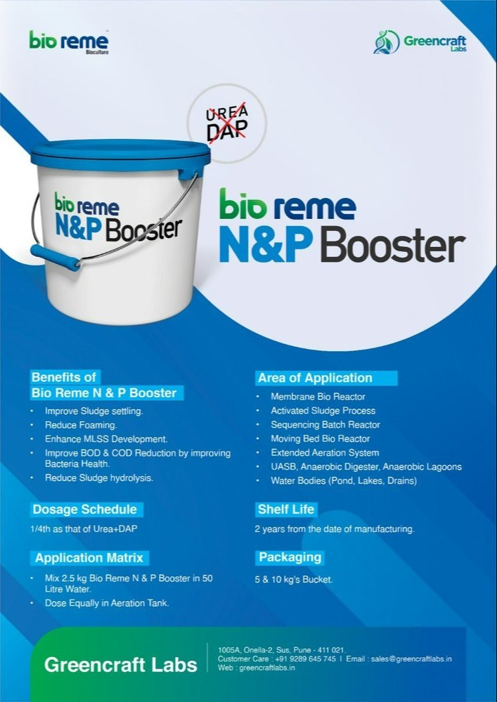 Liquid Bio Reme NP Booster, Grade Standard: Bio-Tech Grade, Packaging Size: 1kg