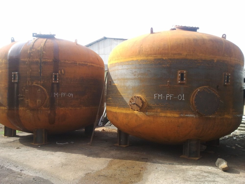 Pressure Sand Filter, Vessel Height: 4000 mm, 4 meter