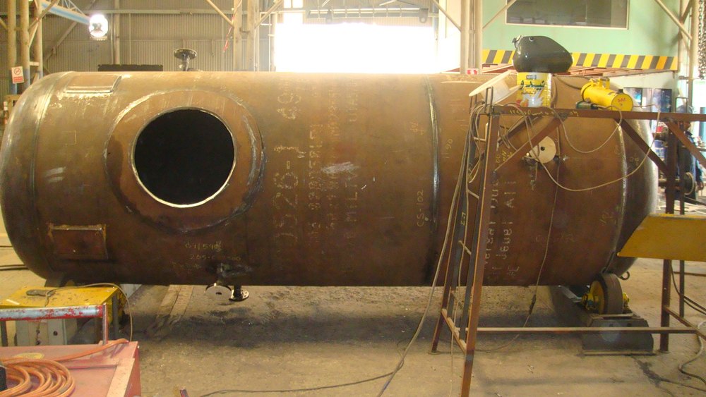 Horizontal Pressure Sand Filter, For Industrial, 500-3600
