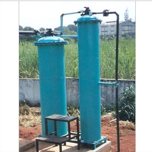 Blue Dual Media Filter