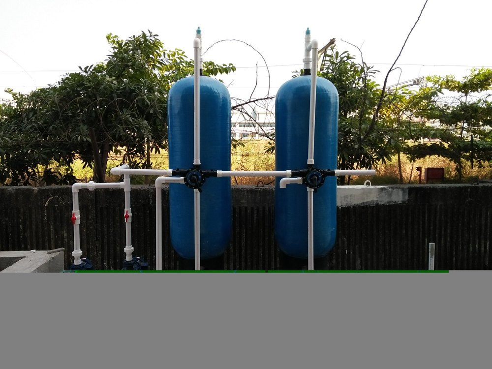 Blue Sand Filter Carbon Filter, Vessel Height: 800 mm, 400 mm