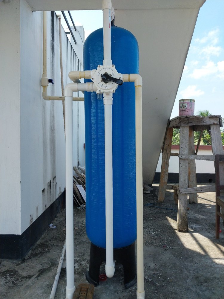 FRP Vessel Iron Removal Filter Size 24 x72 (6000LPH), For Domestic