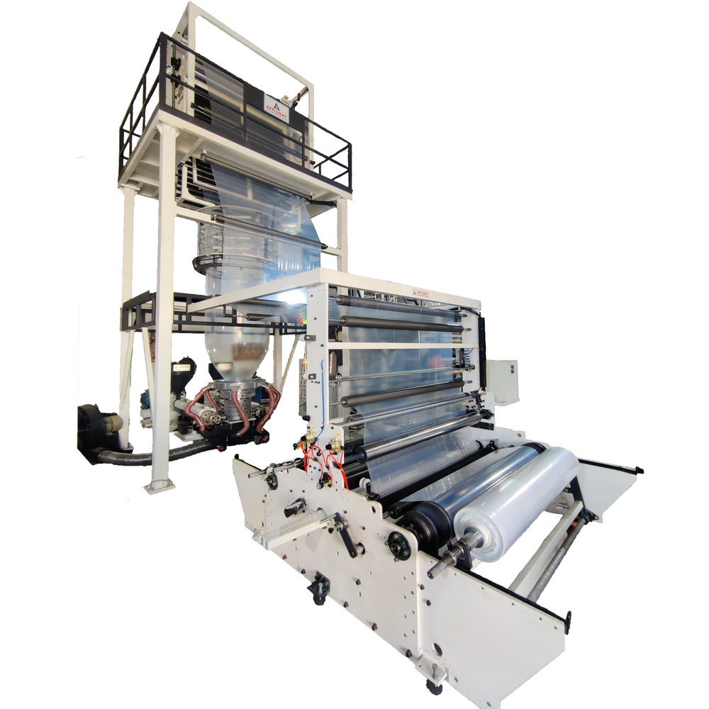 Aba Co- Extrusion High Speed Blown Machine, For Industrial, Capacity: 35-170 Kgs/Hr