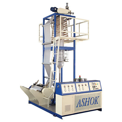 Ashok Industries Fully Automatic 40 Mm Blown Film Plastic Extrusion Plant