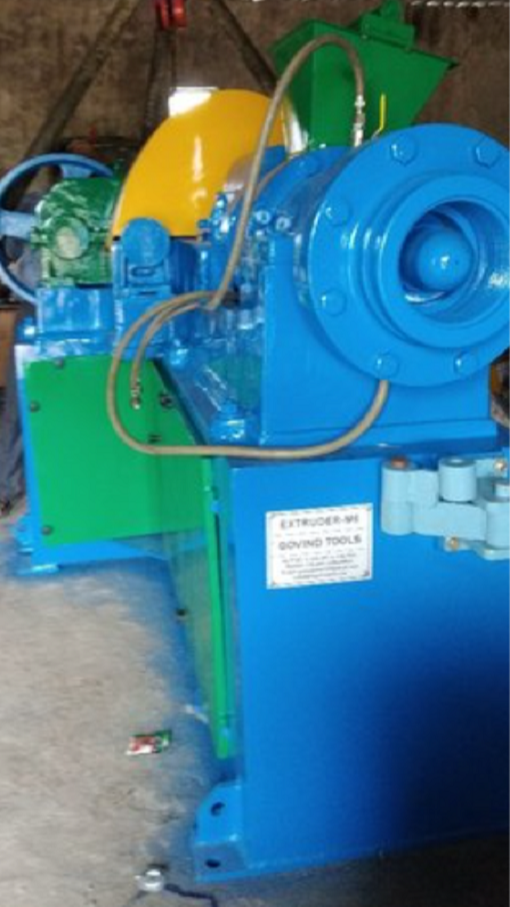 Cold Feed Rubber Extruder Machine, 45 HP