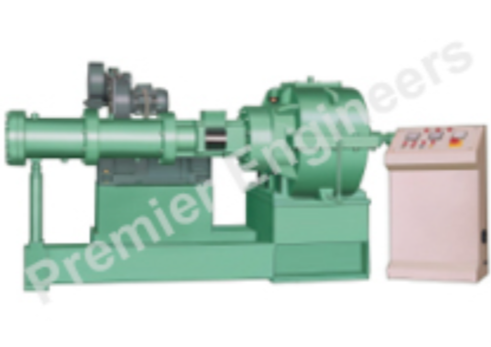 90 mm Cold Feed Rubber Extruder Machine, 45 HP