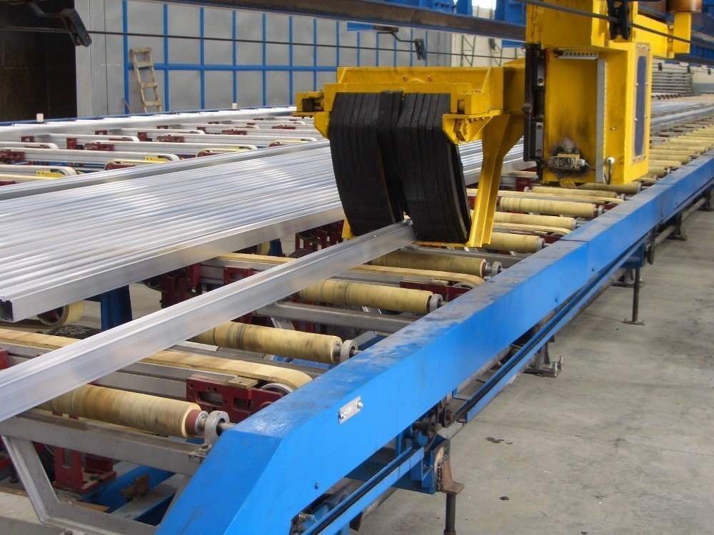 Section Puller for Aluminium Extrusion Plant, Capacity: Depends On Press Capacity