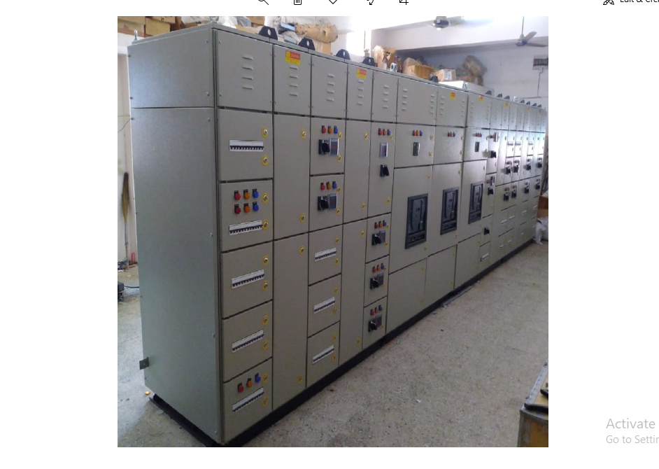 Mild Steel Rice Bran Plant Panel, For Industrial