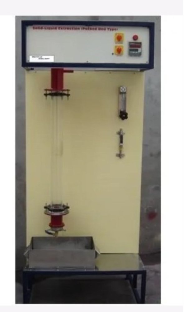 LABORATORY Solid - Liquid Extraction (Packed Bed Type) Apparatus, Capacity: 30LTR