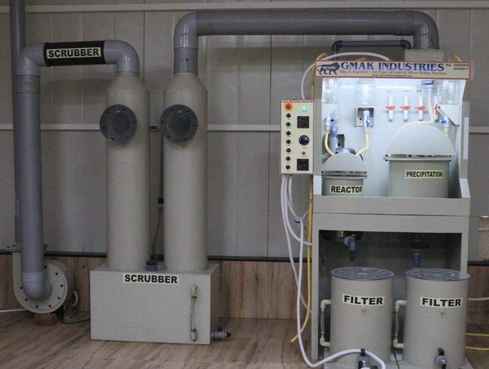 Automatic Gold Refining Machine, Capacity: 5 kg