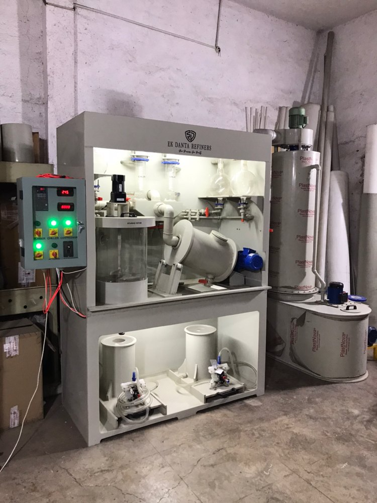 Gold Refining Machine Advance Features, Capacity: 20 kg