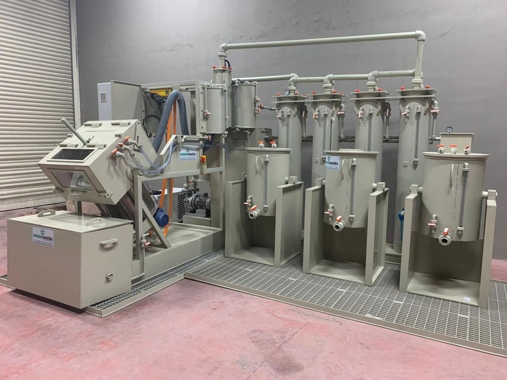 Automatic Gold Refining Machine, Capacity: 8 Kg/Shift