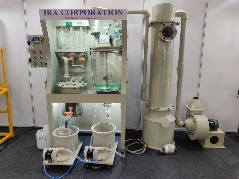 Aqua Regia Gold Refinery Machine, Capacity: 500gms To 200kg
