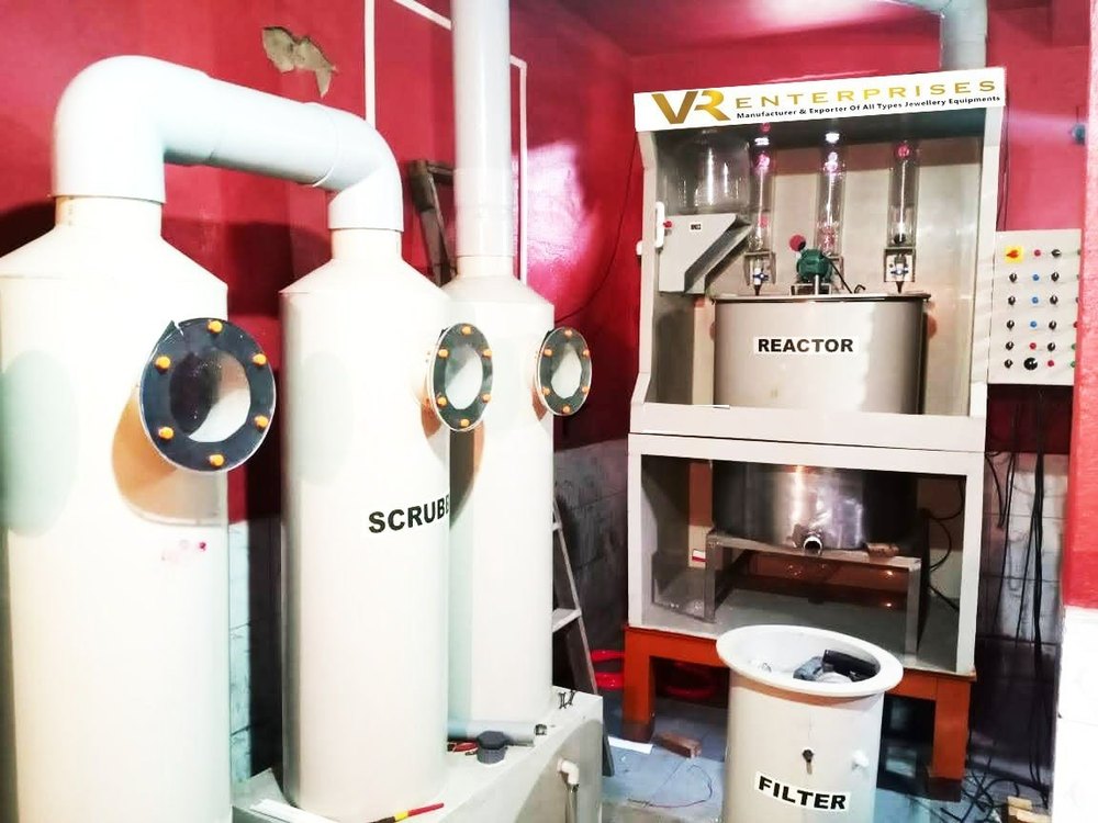 Automatic Silver Refining Plant, Capacity: 10kg