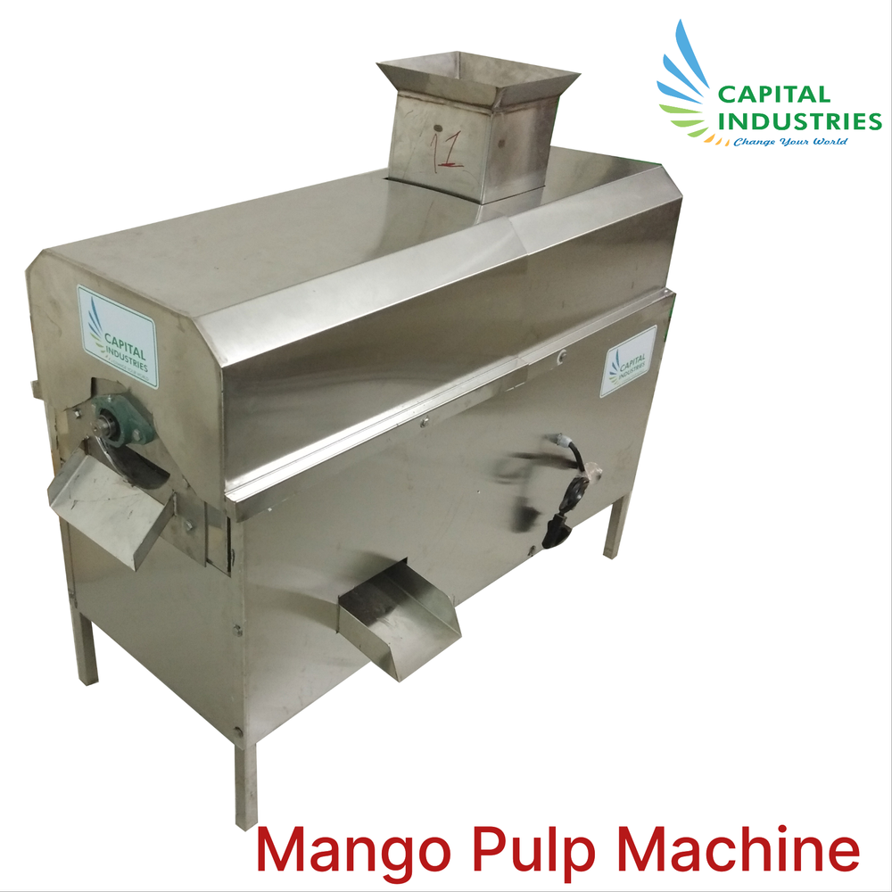 Semi-Automatic SS304 Mango Pulp Making Machine, Model Name/Number: SMM-2M