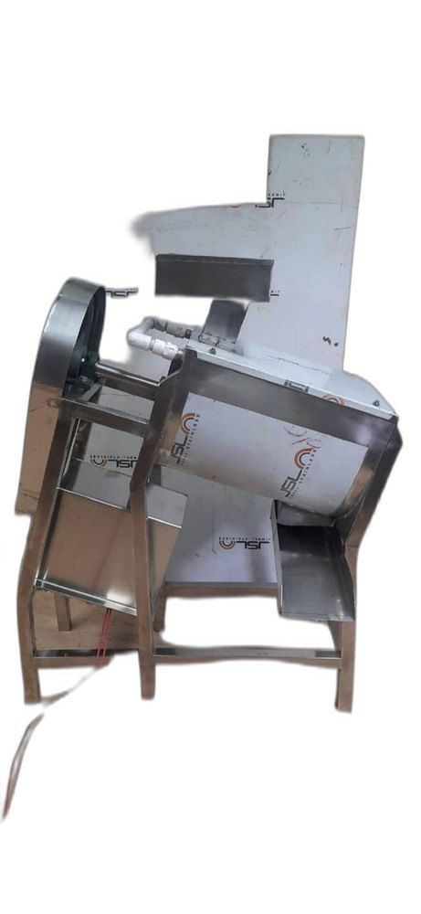 Semi-Automatic Single Phase Custard Apple Pulper Machine, 100 kg/Hr