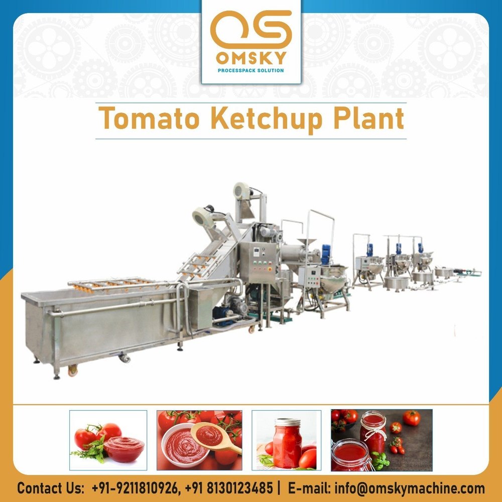 Tomato Ketchup Manufacturer Machine