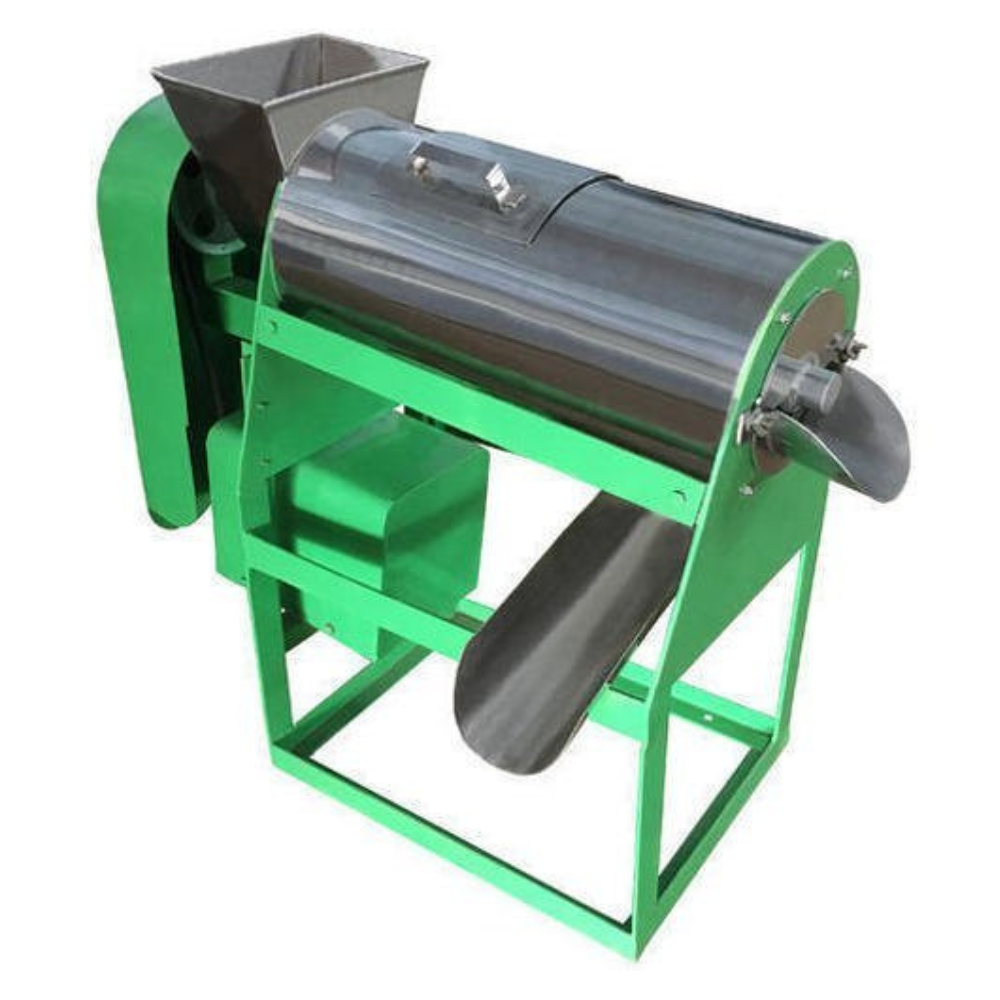 Single Semi-Automatic Fruit Pulper Machine