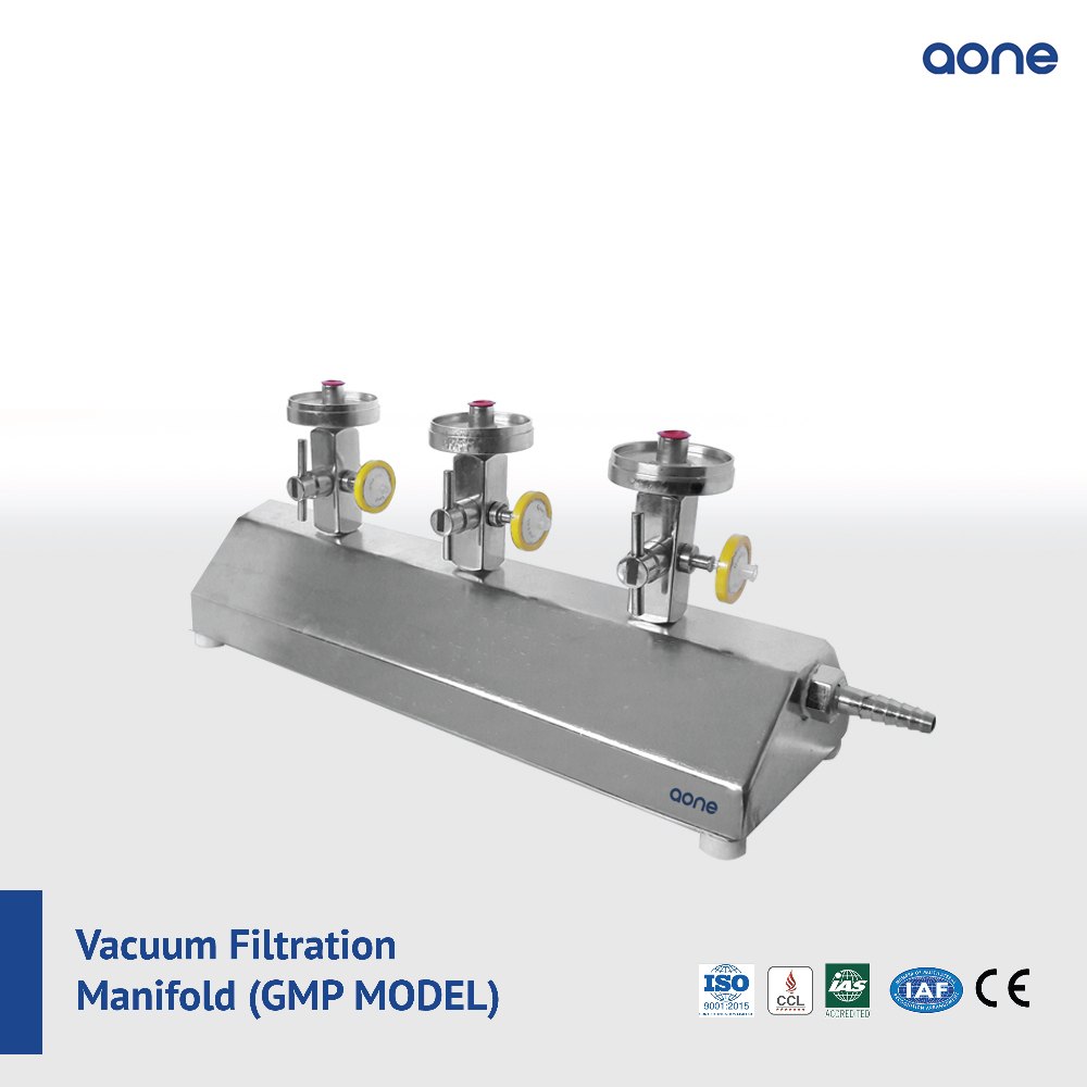 A One 15  X 4 Vacuum Filtration Apparatus, Capacity: 3 Station, Size: 47 Mm